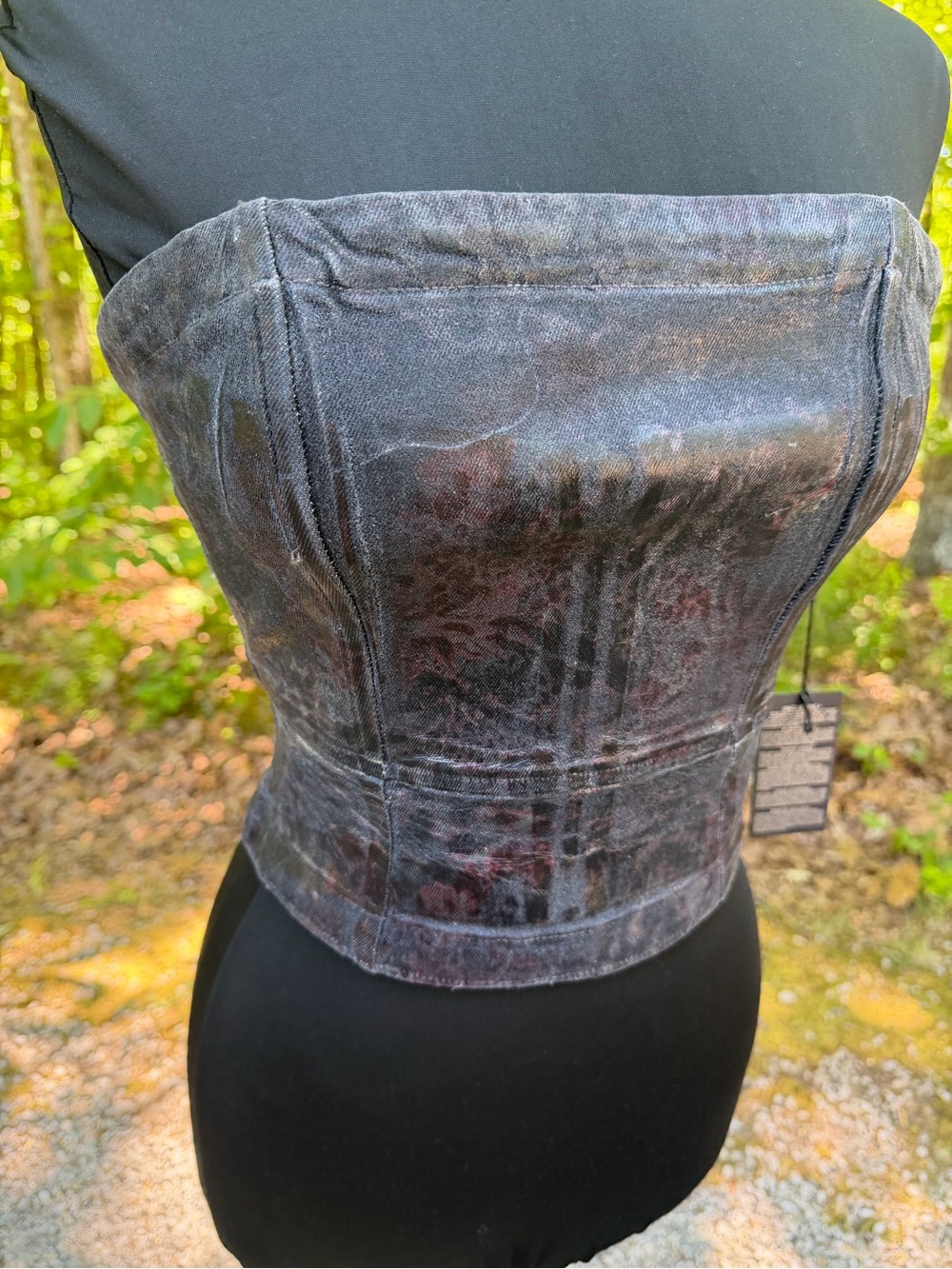 Forever 21 Black Strapless Top - Black Brown